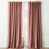 Velvet Dusty Orchid Curtain Panel 48"x120" -Home Furnishing Store VelvetDstyOrchidCrtnPnl96SHS20