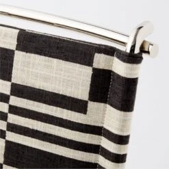 Vicino Black And White Patterned Upholstered Office Chair -Home Furnishing Store VicinoPatternedChairAVSSS23