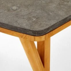 Roc Bluestone And Teak Outdoor Coffee Table -Home Furnishing Store VitetCoffeeTableAVSSS23