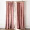 Orchid Mauve Organic Cotton Velvet Window Curtain Panel 48"x84'' -Home Furnishing Store VlvtDOrchOrgCtnCrtn96PnlSHF23