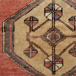 Vintage Handknotted Wool Turkish Rug 2'11"x6'2" -Home Furnishing Store VntgHdkdWlTurkRug2p8x6AV2SHF23
