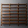 Walnut Modular Triple Shelf 88" -Home Furnishing Store WalnutMod88TripleShelfROF18 1x1