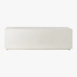 Concrete Outdoor Coffee Table Cover -Home Furnishing Store WhiteConcreteCoffeeTableSOS20