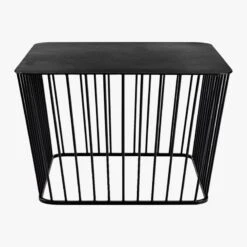 Wire Outdoor Coffee Table Cover -Home Furnishing Store WireCoffeeTableBlackS18