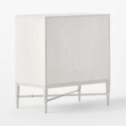 Connoisseur 5-Drawer Whitewashed Oak Wood Dresser Model 1003 -Home Furnishing Store WtWd1003CnnssrDresser3QBSSS22