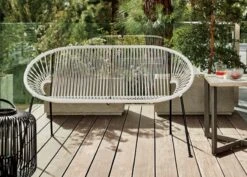 Ixtapa Outdoor Loveseat 11 Ixtapa Outdoor Loveseat -Home Furnishing Store ixtapawhiteloveseatOFB18